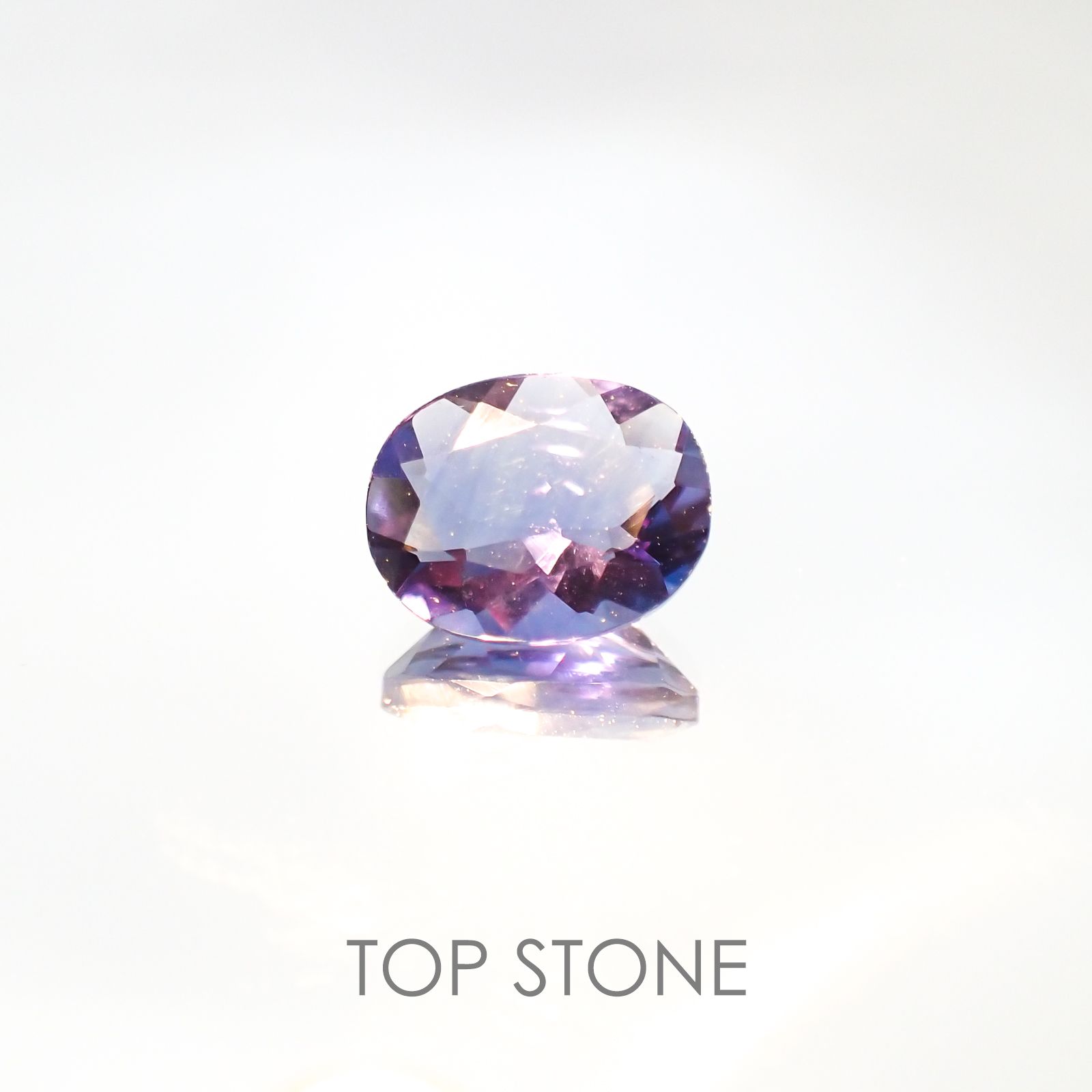 カラーチェンジフローライト ブラジル産 ルース 2.9ct[20095829]10.2×8.1mm前後