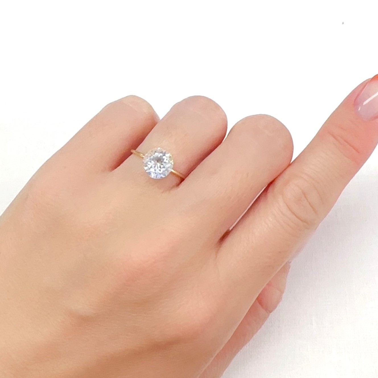 ゴッシェナイト パキスタン・ヒマラヤ産 1.81ct [240527450]8.1x8mm前後