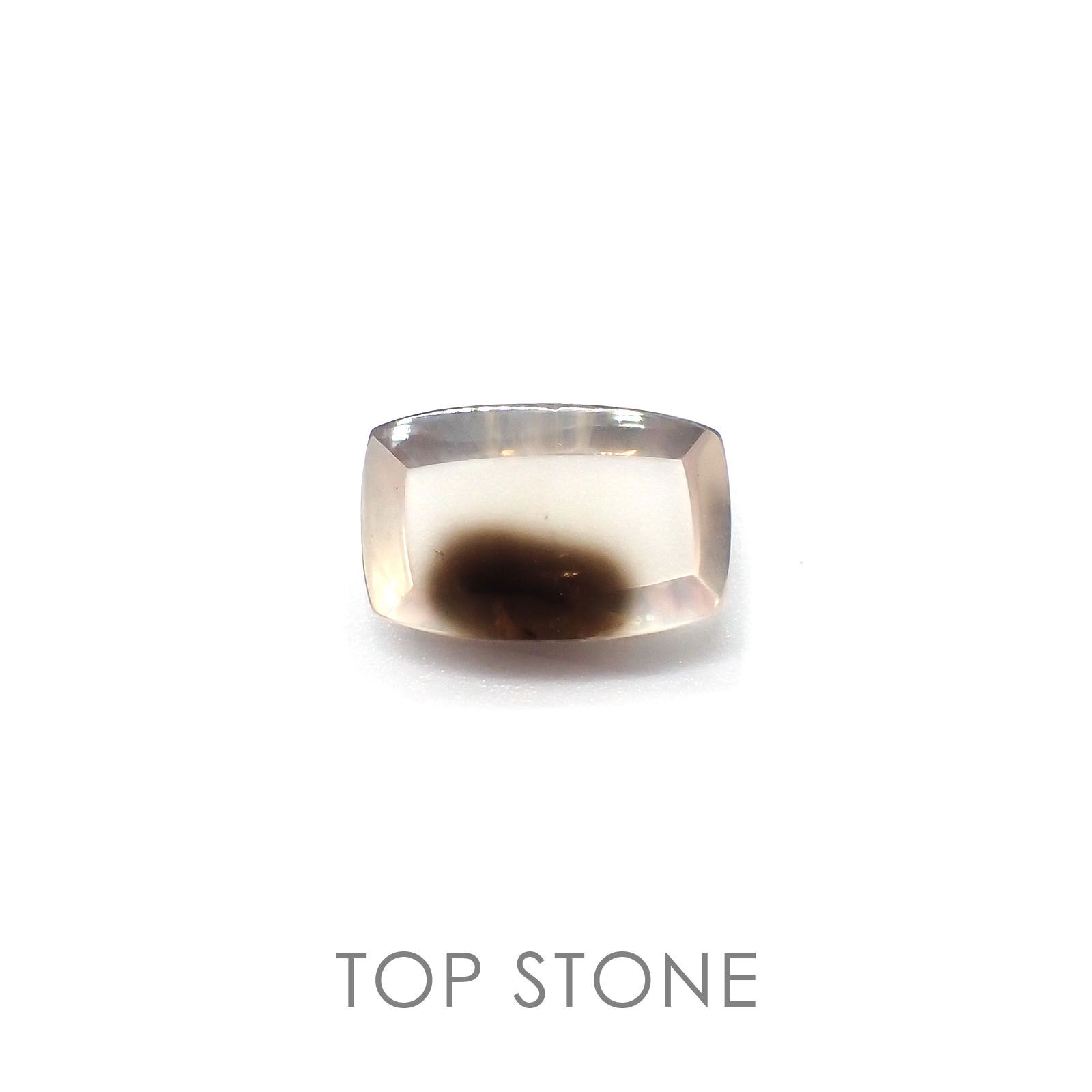 ダルメシアンクォーツ ブラジル産 ルース 12.29ct[20095688]19.2×12.4mm前後