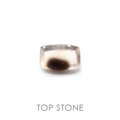ダルメシアンクォーツ ブラジル産 ルース 12.29ct[20095688]19.2×12.4mm前後