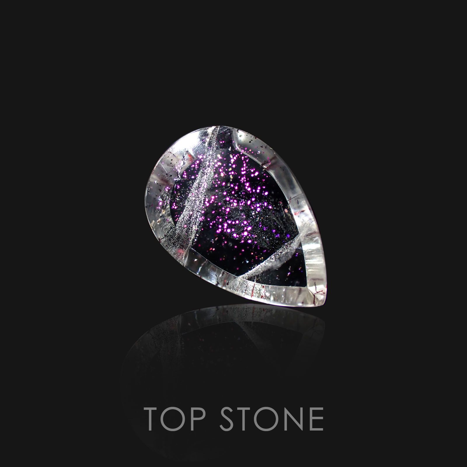 ティンカーベルクォーツ ブラジル産 11.18ct[21018109]20.4×14mm前後