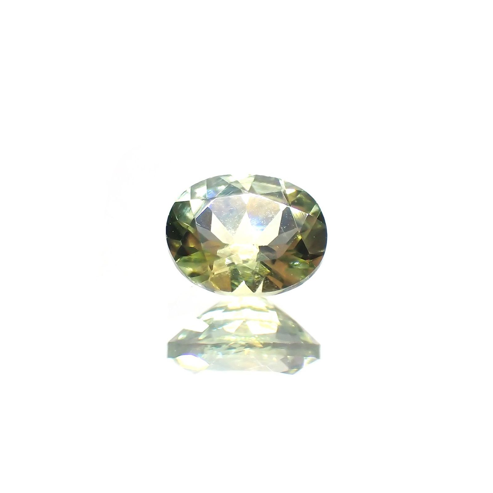 モンタナサファイア(宝石名サファイア)アメリカ・モンタナ州産 識別済 0.49ct / 5.2x4.1mm前後 [260414014]