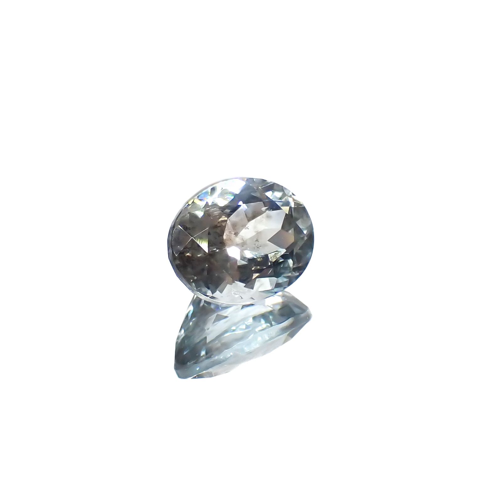 アベンチュリンアクアマリン ナイジェリア産 2.00ct[231224708]8.9x7mm前後