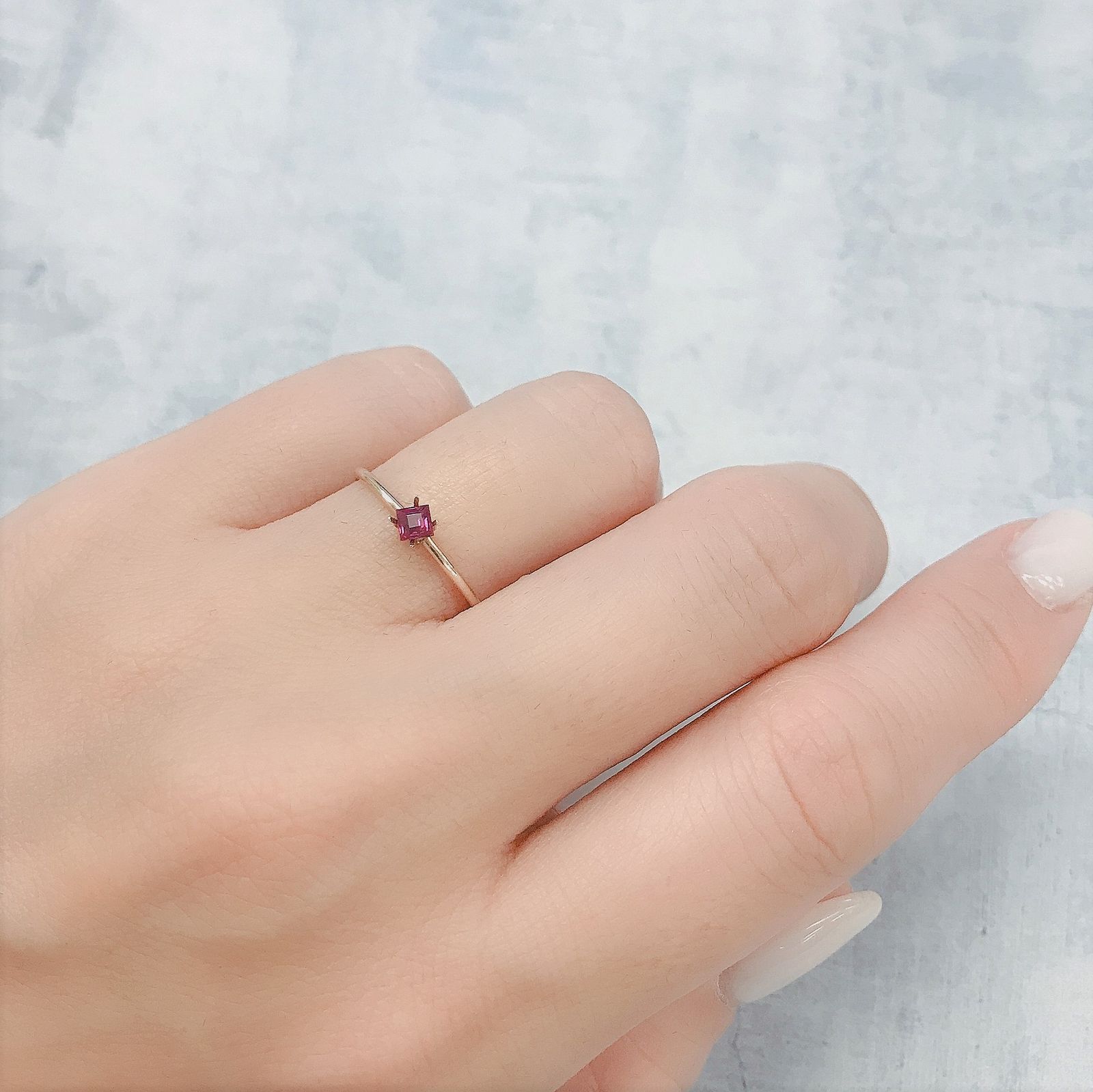 ルビー タイ/ビルマ産 0.16ct[220616359]2.8x2.8mm前後