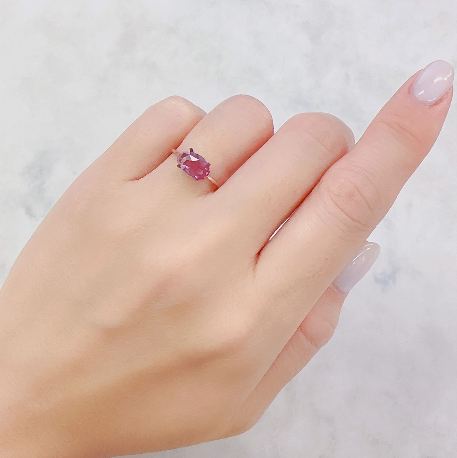 ◇ローズカット◇パープルピンクサファイア マダガスカル産 0.83ct