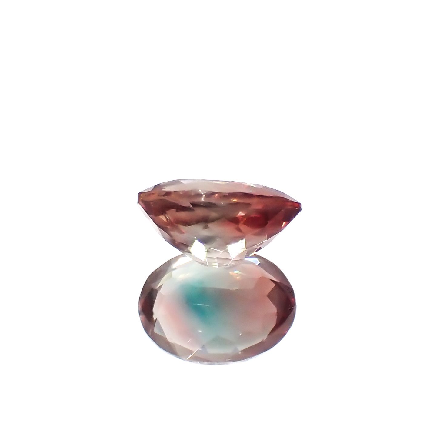 パーティカラーオレゴンサンストーン アメリカ・オレゴン州産 1.14ct[230722835]8x6mm前後