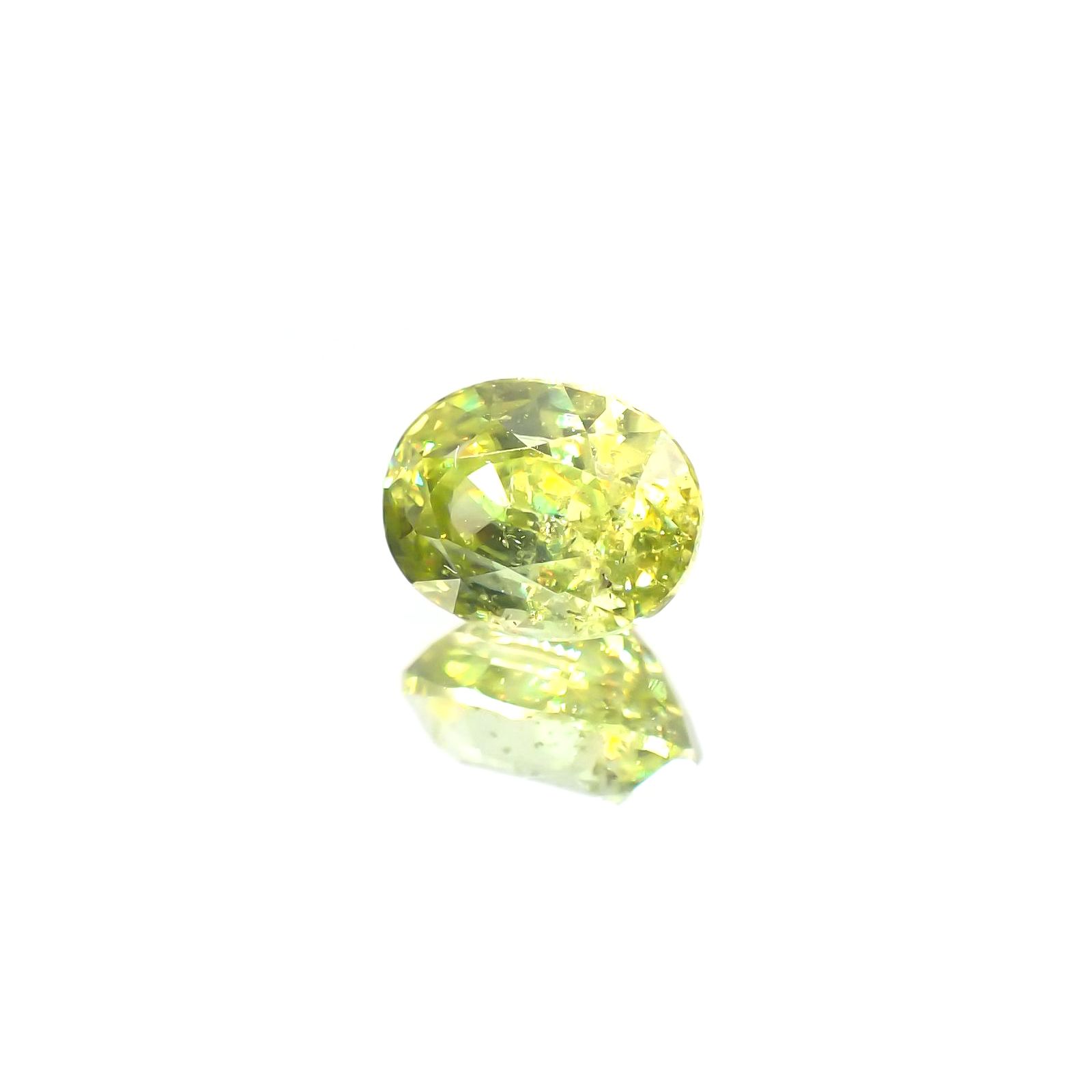 スフェーン(宝石名スフェーン) マダガスカル産 1.441ct ソ付(彩珠)[210712180]7.4×5.7mm前後