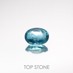 グランディディエライト(宝石名グランディディエライト) マダガスカル産 0.260ct ソ付(日独)[210711933]4.7×3.4mm前後