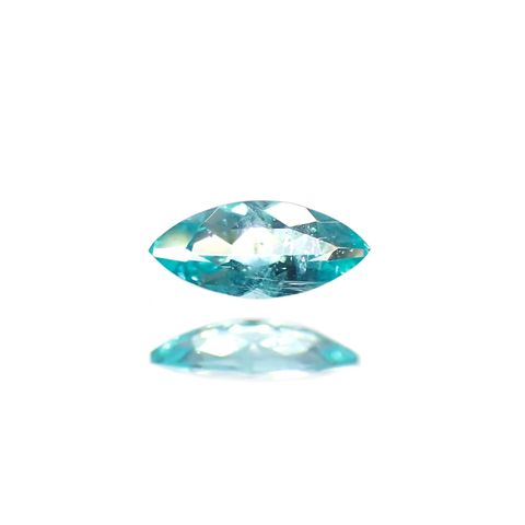 パライバトルマリン(宝石名トルマリン/別名パライバ・トルマリン) ブラジル産 識別済 0.059ct / 4.4×2mm前後 [260110626]