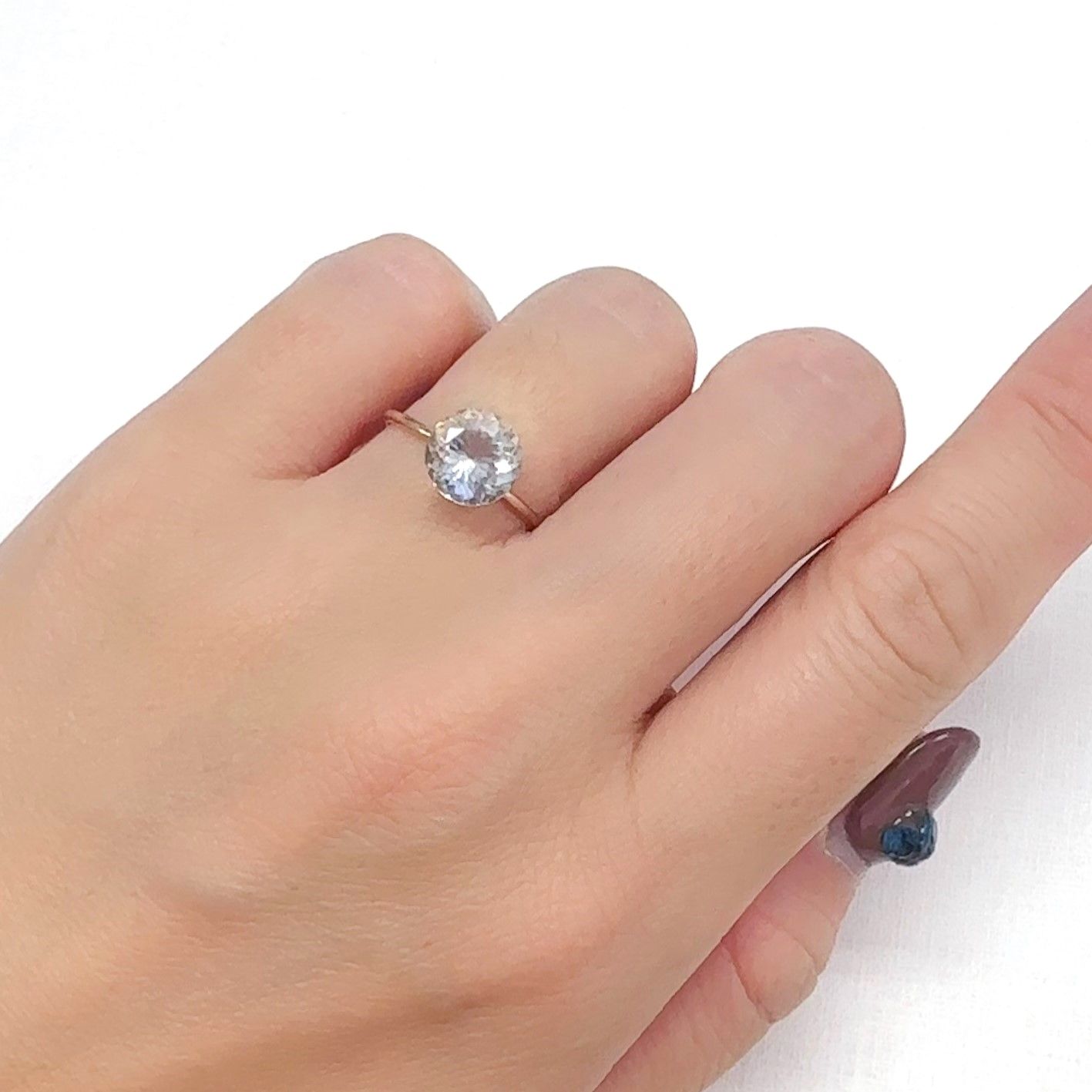 ハイアライトオパール メキシコ産 1.52ct[240728486]8x8mm前後