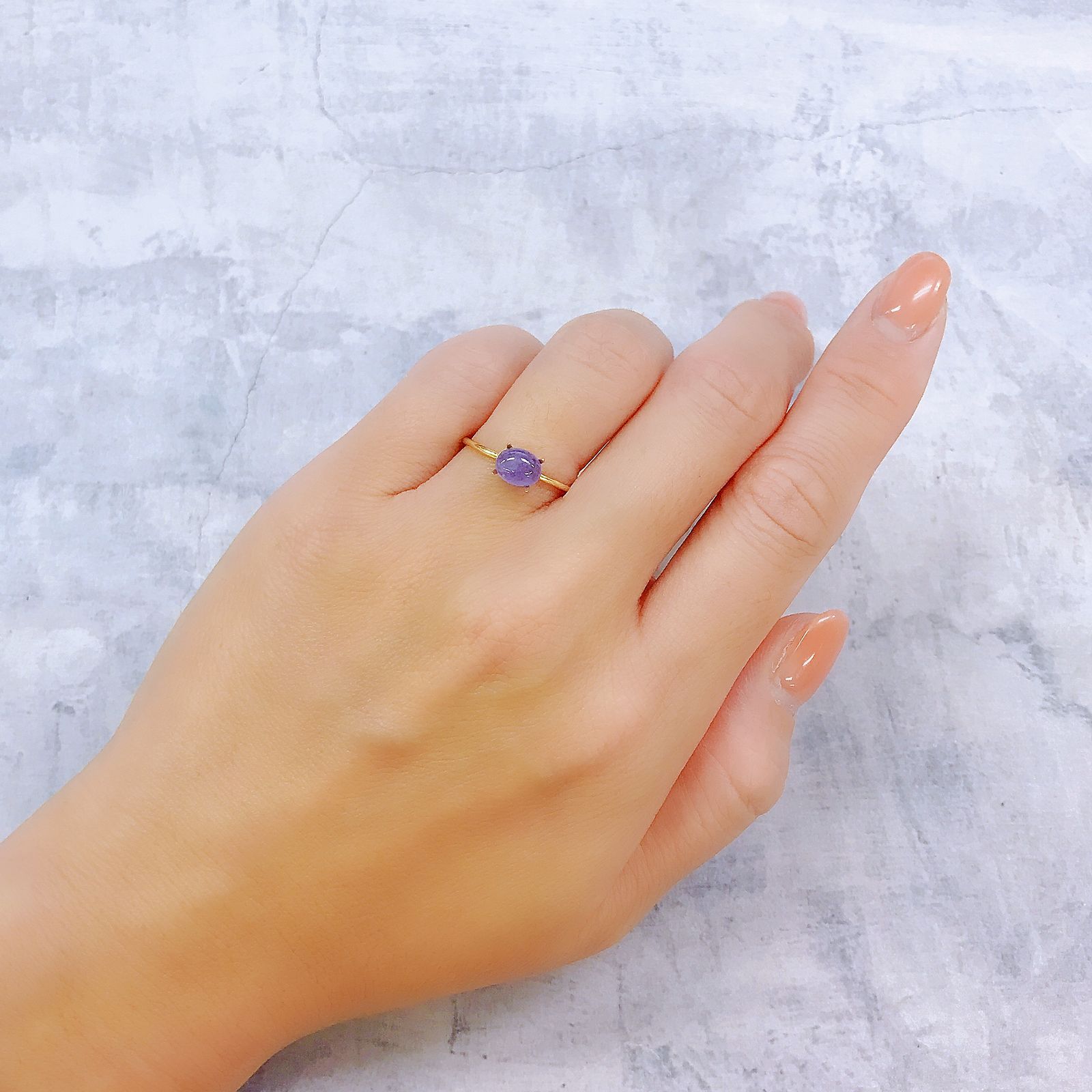 ハックマナイト アフガニスタン産 0.72ct[220917655]6.6x5.1mm前後