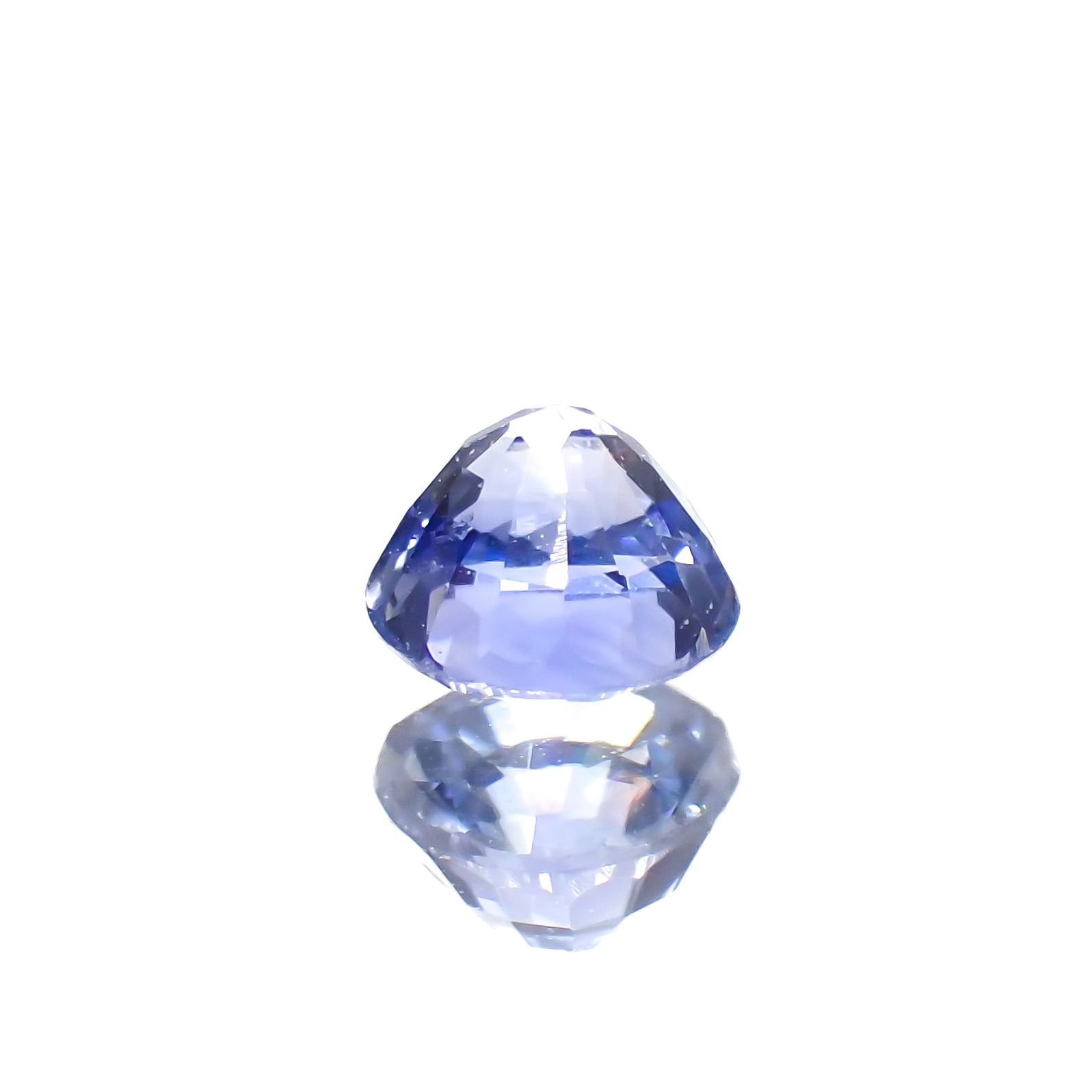 アイスブルーサファイア(宝石名サファイア)スリランカ/マダガスカル産 0.31ct 識別済[230722700]3.7x3.7mm前後