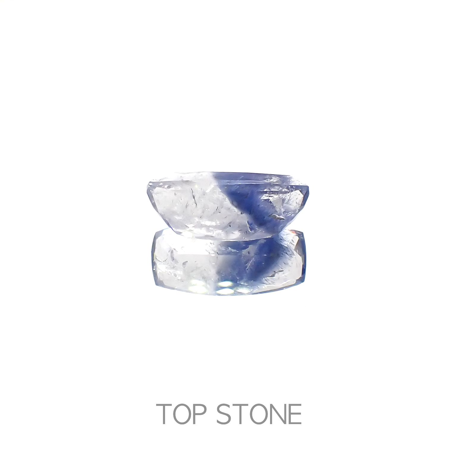 デュモルチェライトインクォーツ ブラジル産 5.16ct[230320874]15.7x7.5mm前後