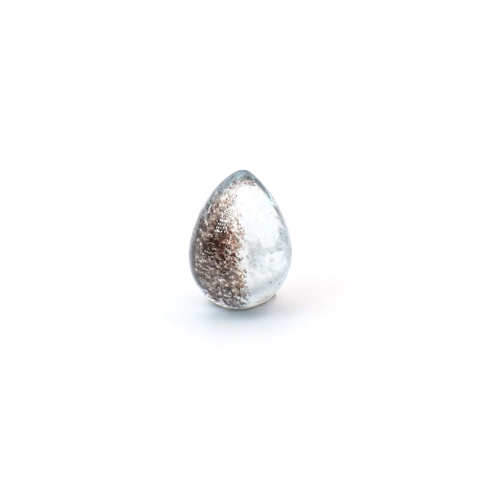 アベンチュリンアクアマリン ナイジェリア産 2.28ct / 9.5x6.9mm前後 [260919771]