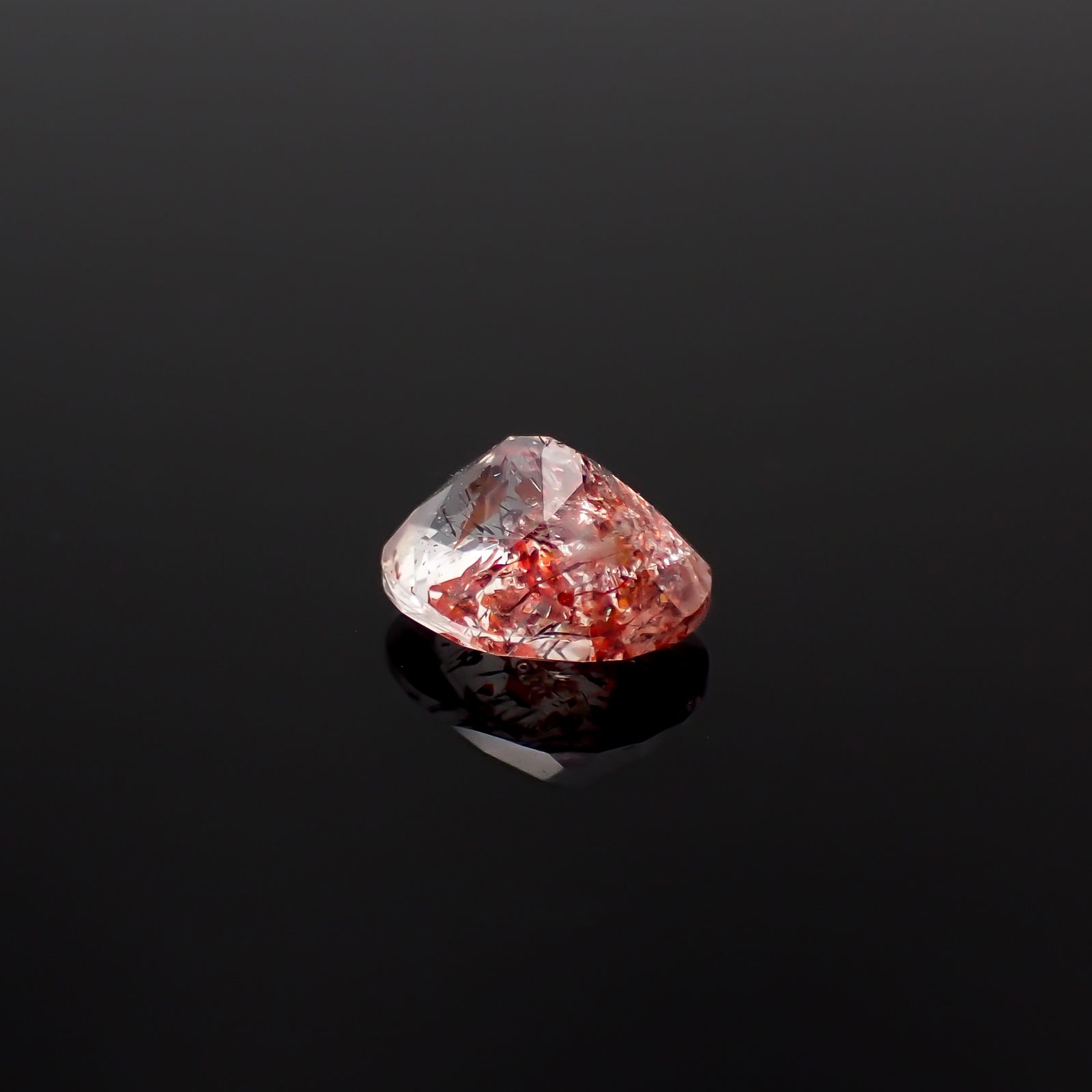 ファイヤークォーツ ナイジェリア産 2.04ct[240326724]9.2x7.6mm前後