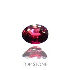 レッドスピネル(宝石名レッド・スピネル) ビルマ産 0.18ct 識別済[210912861]3.8×2.9mm前後