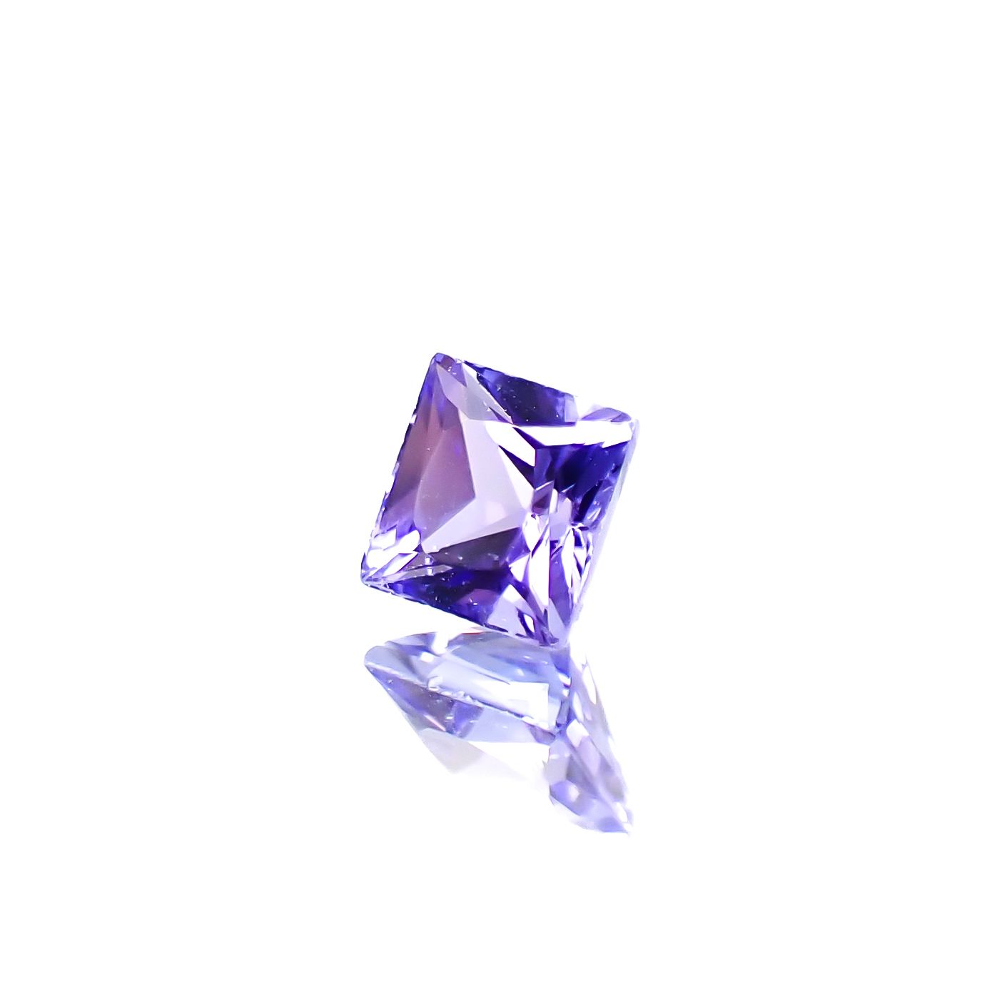 品揃え豊富で ◇プリンセスカット◇タンザナイト(宝石名タンザナイト アクセサリー