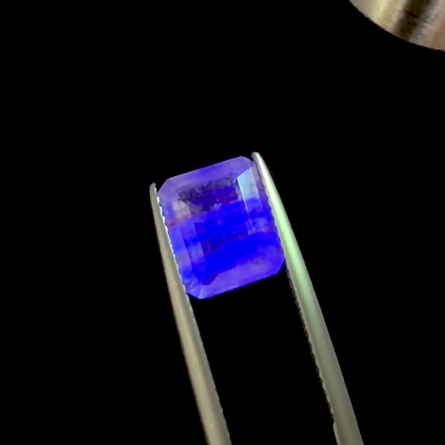 パーティカラーフローライト フルオレッセンス ブラジル産 3.41ct