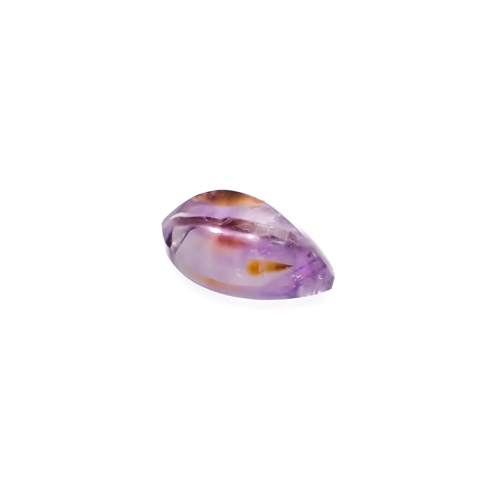 ゲーサイトインアメジスト ブラジル産 4.87ct[230119790]15.2x9.3mm前後
