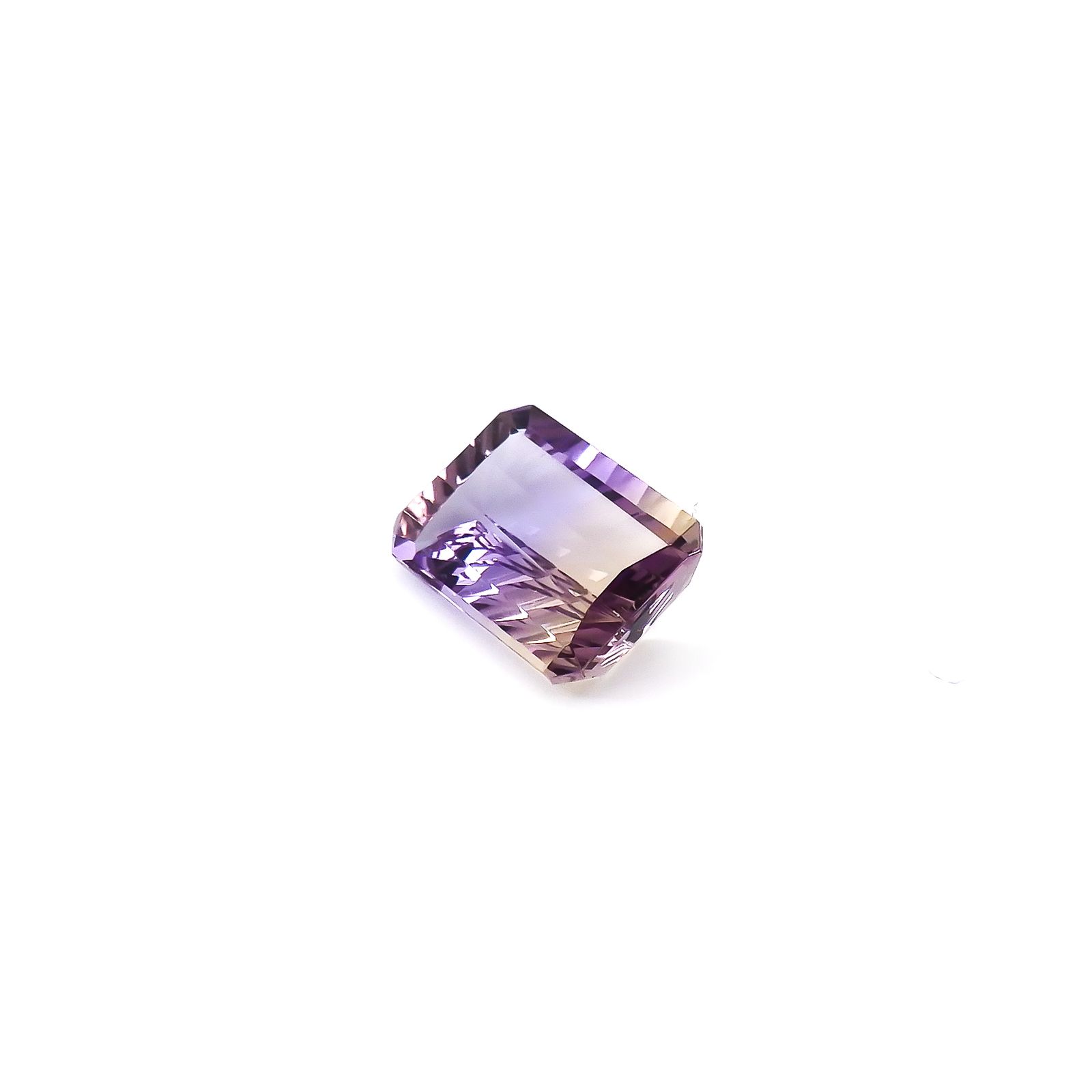 ◇カスタムカット◇アメトリン ブラジル/ボリビア産 2.42ct / 10.1x7.1mm前後 [260632316]