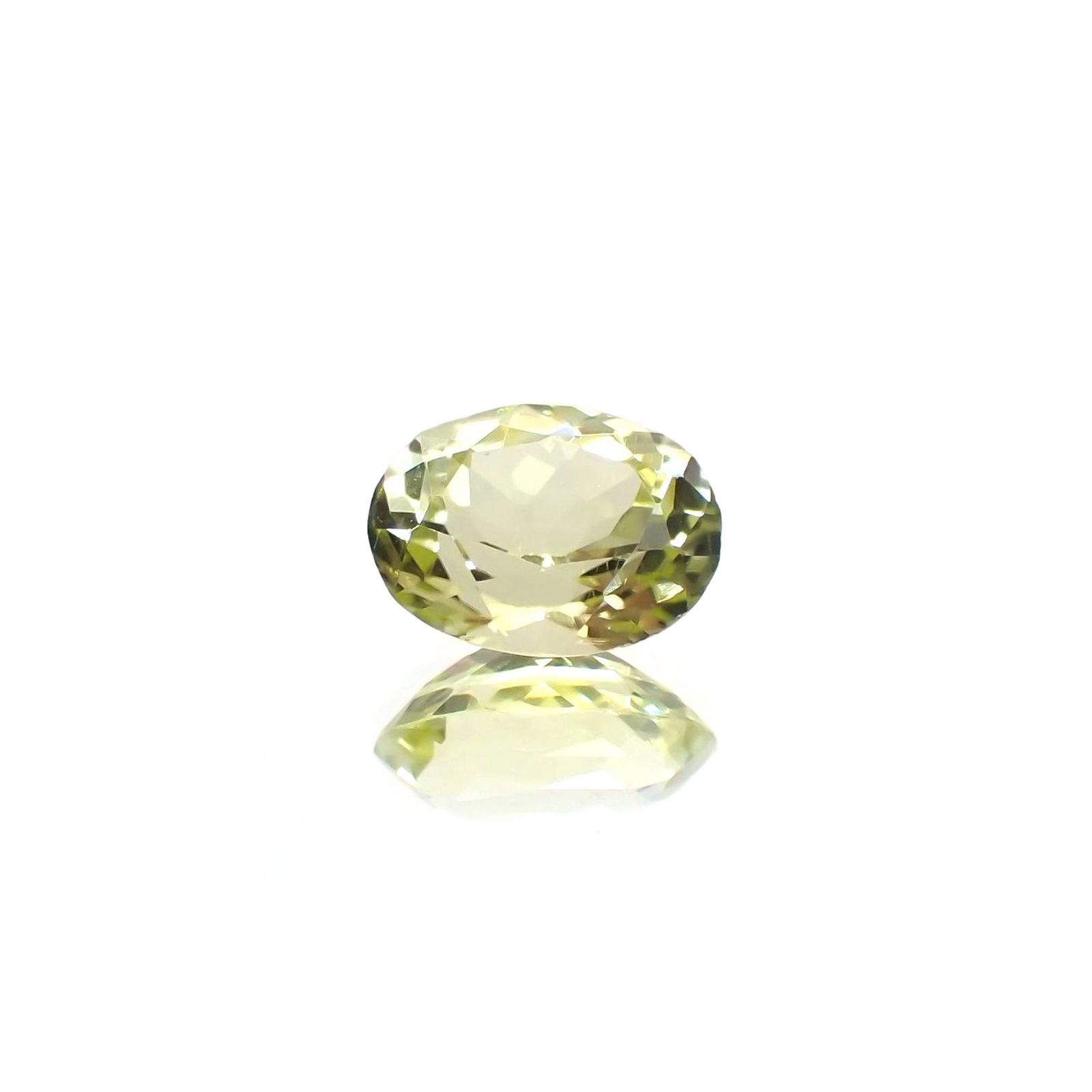シリマナイト(宝石名シリマナイト) インド産 識別済 1.40ct / 7.9x6.2mm前後 [210810682]