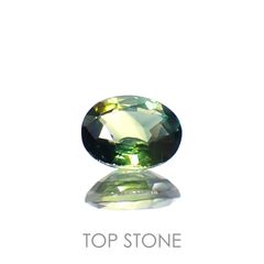 バイカラーサファイア(宝石名サファイア)マダガスカル/オーストラリア産 0.41ct 識別済[230320902]4.9x3.9mm前後