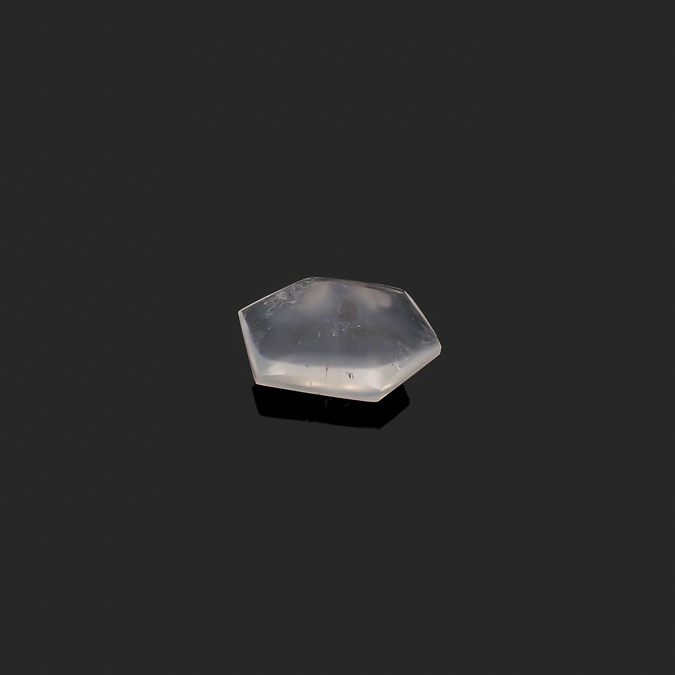 トラピッチェクォーツ 偏光板2枚付き コロンビア・ボヤカ産 18.29ct[230622276]22.5x20.9mm前後
