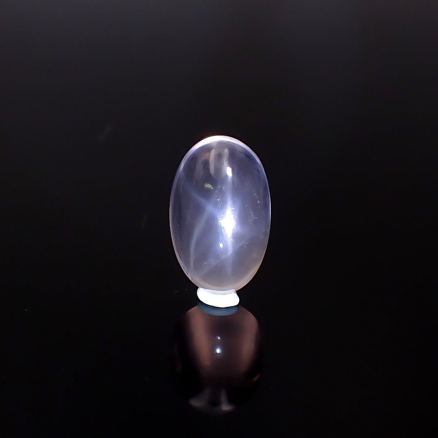 スターローズクォーツ マダガスカル産 9.75ct / 17.1x10.9mm前後 [250730817]