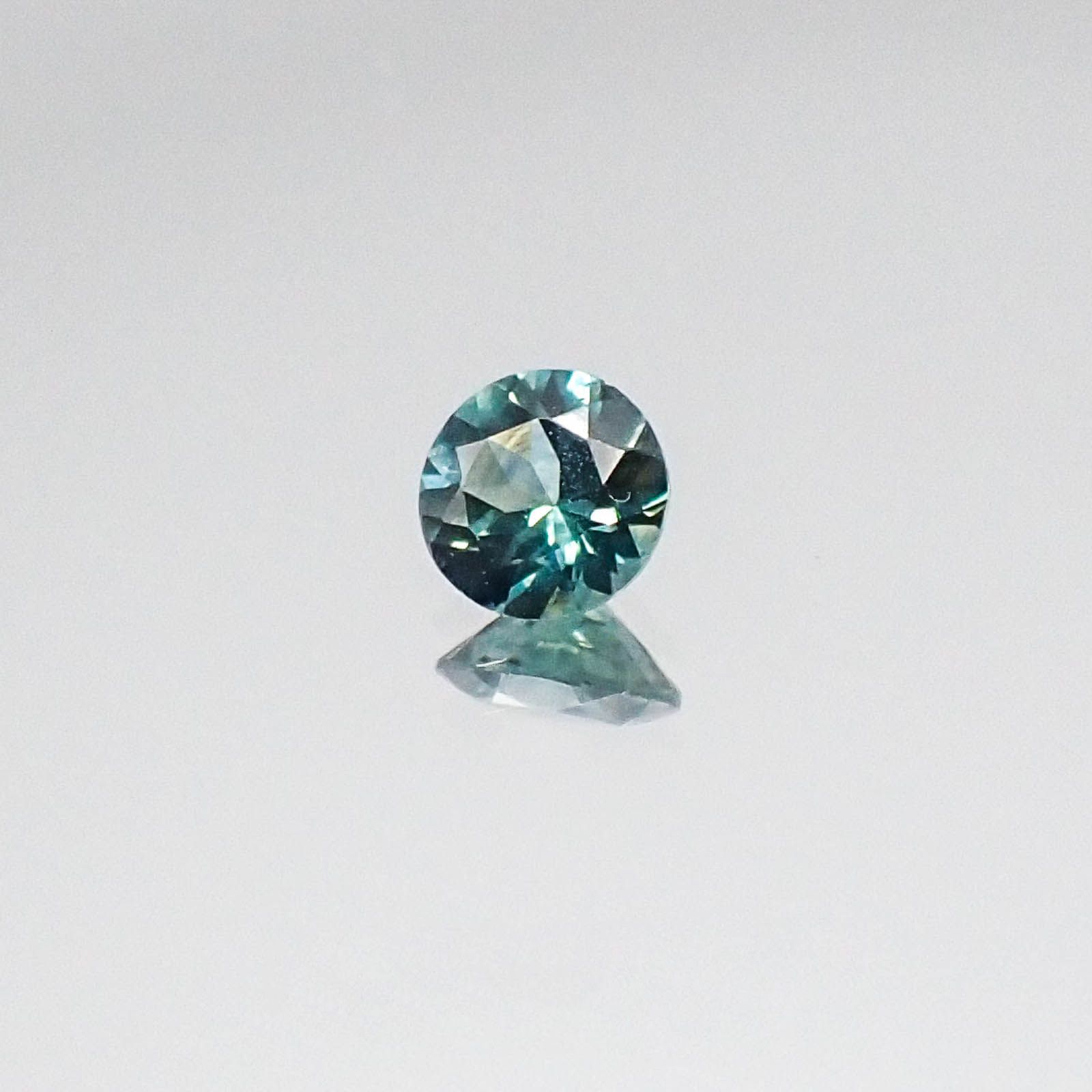 モンタナサファイア アメリカ産 ルース 0.38ct[20073878]4.5×4.5mm前後