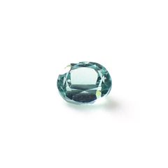 ミントトルマリン アフガニスタン産 0.28ct / 4.5x3.6mm前後 [251031211]