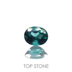 グリーンアパタイト(ノーブルモロキサイト)(宝石名アパタイト)マダガスカル産 0.40ct 識別済[220616376]5.1x4mm前後