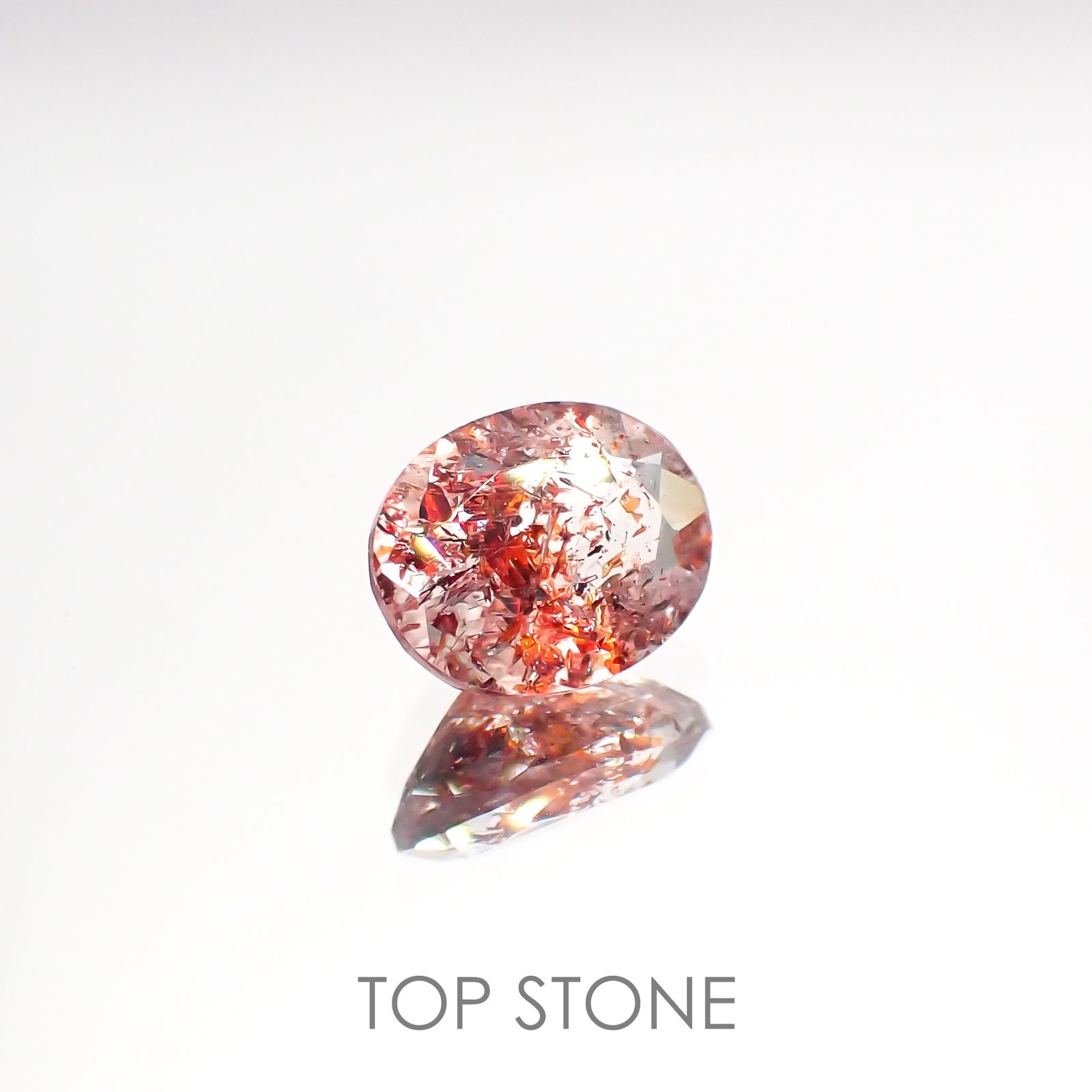 ファイヤークォーツ ナイジェリア産 1.45ct[220114753]8.7x6.8mm前後