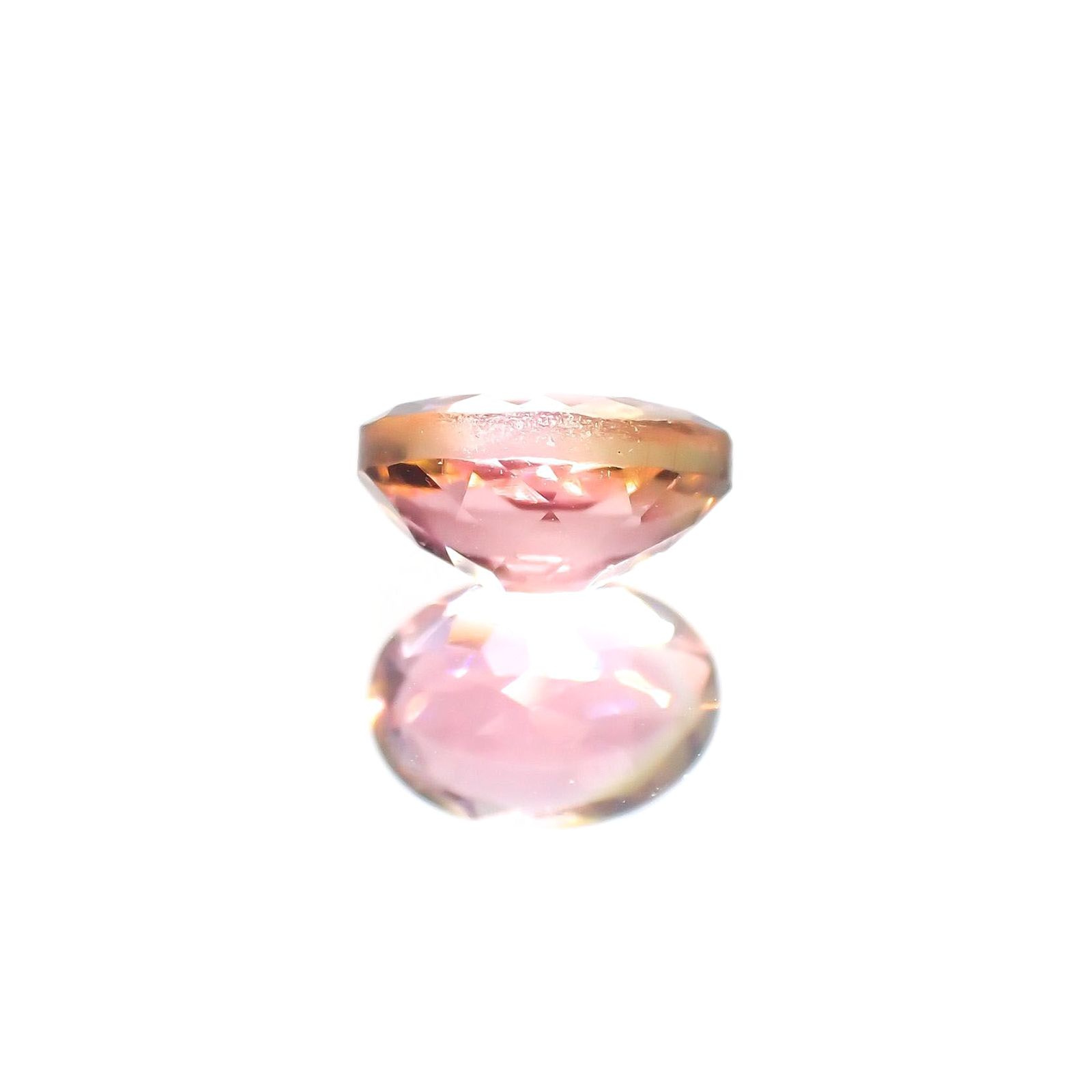 ピンクトルマリン(宝石名ピンク・トルマリン) ブラジル/アフリカ産 0.95ct 識別済[251013558]7×5.1mm前後