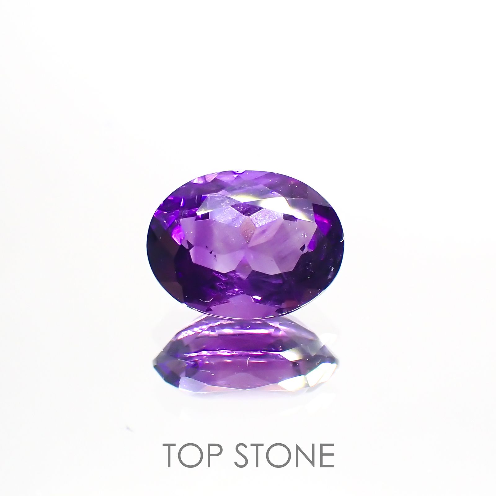 カラーシフトアメジスト(宝石名アメシスト)ブラジル/ウルグアイ産 1.32ct 識別済[220113981]8.3x6.3mm前後