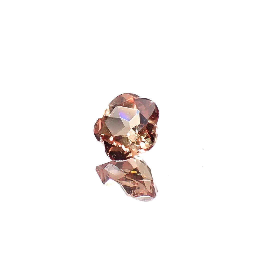 ◇カスタム・フラワーカット◇ファンシーカラーサファイア スリランカ/マダガスカル産 0.21ct[240929075]3.6x3.6mm前後