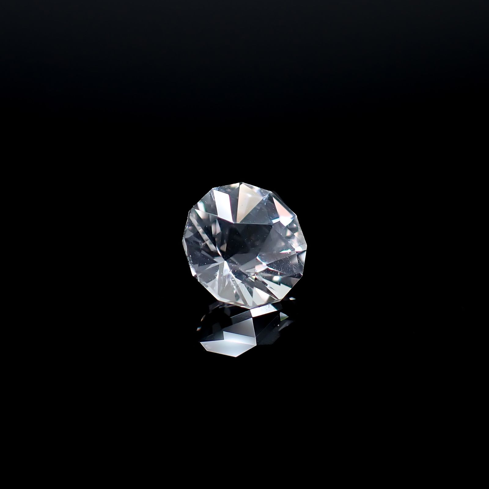 ◇カスタムカット◇ハーキマーダイヤモンド アメリカ・ニューヨーク州産 2.12ct / 8.7x8.5mm前後 [260632481]