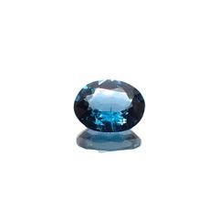 オーシャンブルーカイヤナイト(宝石名カイヤナイト) ネパール産 識別済 2.10ct / 8.8x6.9mm前後 [260610523]