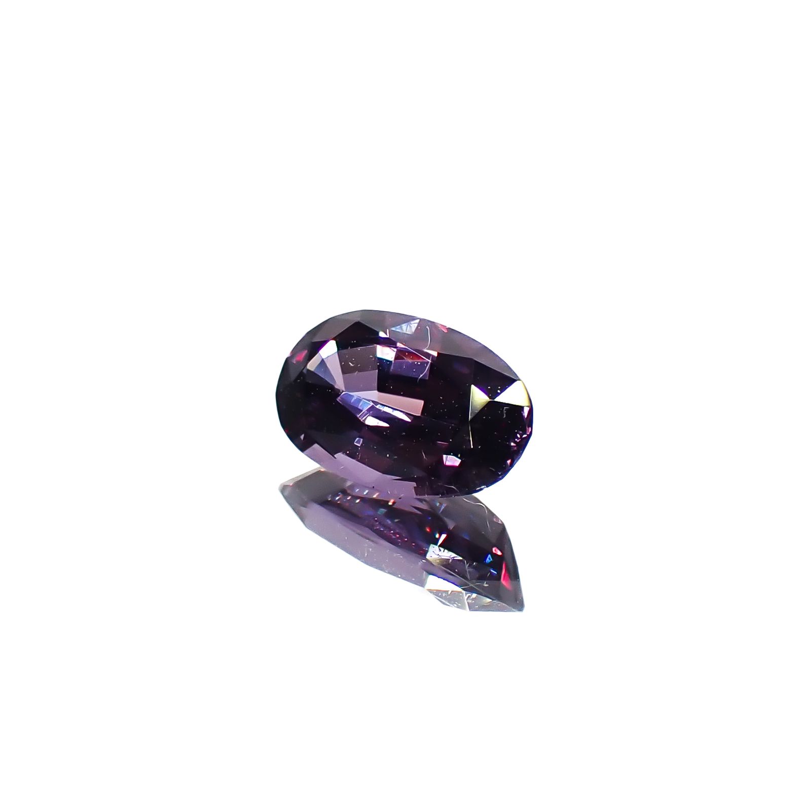 ベキリーブルーガーネット（カラーチェンジガーネット アレキタイプ） マダガスカル・ベキリー産 0.97ct[240628291]7.7x4.6mm前後