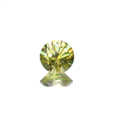 スフェーン(宝石名スフェーン)マダガスカル産 0.883ct ソ付(彩珠)[230522232]5.9x5.9mm前後