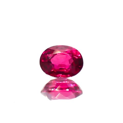 ピジョンブラッド ルビー(宝石名ルビー/別名ピジョンブラッド・ルビー)ミャンマー産 0.360ct 日独鑑付[230722991]4.57x3.47mm前後