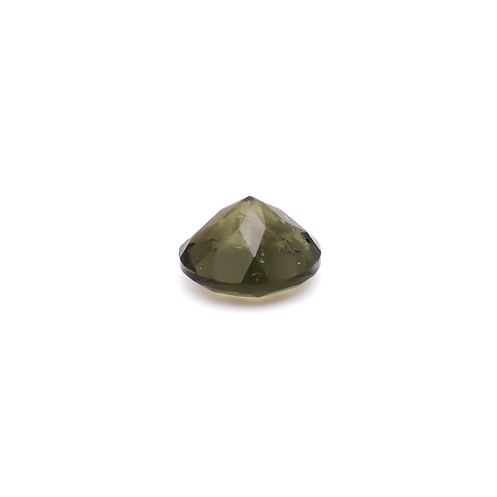 モルダバイト 発見地：旧チェコスロバキア 1.62ct / 8.1x8.1mm前後 [260832685]