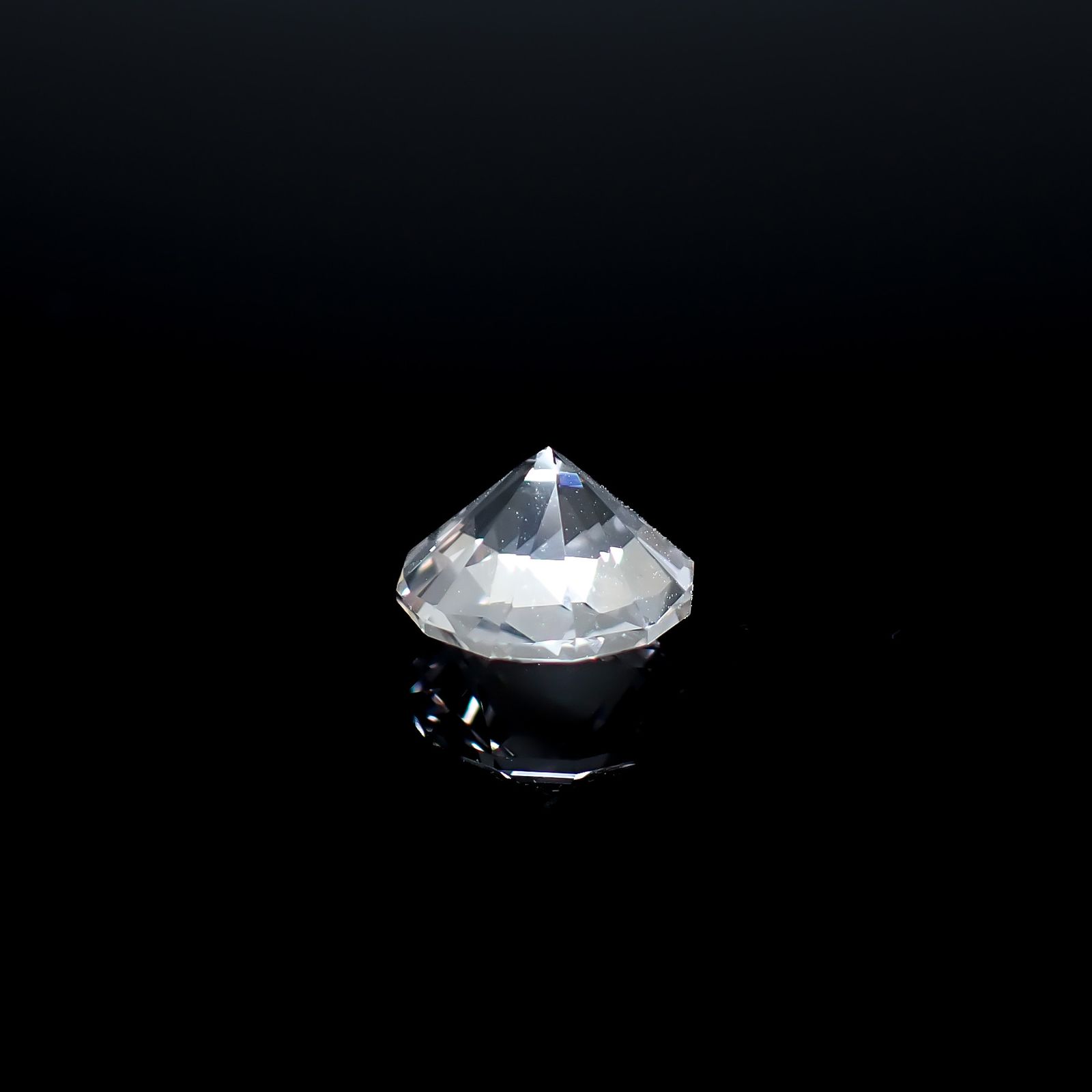 ◇カスタムカット◇ハーキマーダイヤモンド アメリカ・ニューヨーク州産 2.45ct / 9x9mm前後 [260632480]