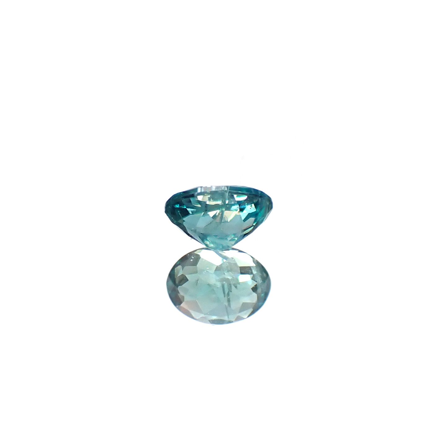 グランディディエライト(宝石名グランディディエライト)マダガスカル産 0.15ct 識別済[241229532]3.9x2.9mm前後