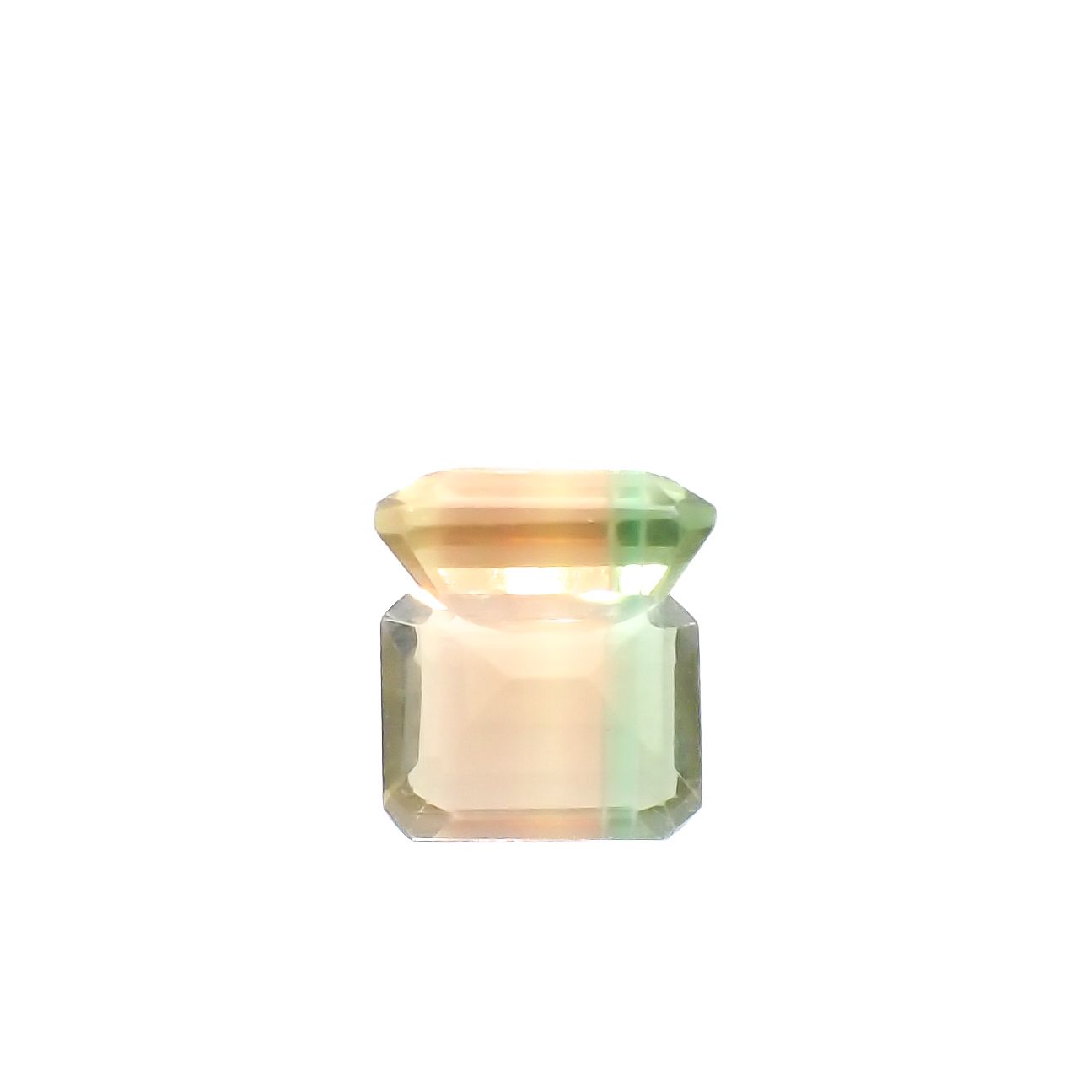 パーティカラーフローライト フルオレッセンス ブラジル産 3.44ct[240326908]9.7x7.8mm前後
