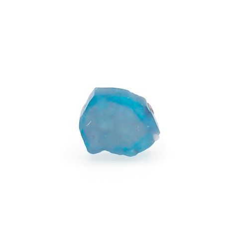 パライバトルマリン 原石スライス ブラジル・パライバ州バターリャ鉱山産 2.12ct / 8.1x9.3mm前後 [251016498]