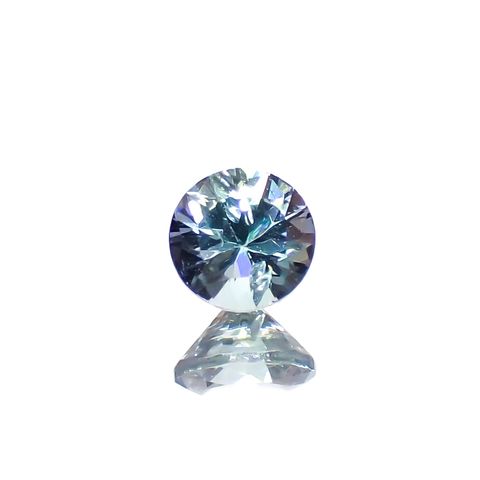 ブルーグリーンコーネルピン(宝石名コーネルピン)タンザニア産 0.13ct 識別済[230722858]3.1x3.1mm前後
