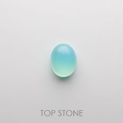ブルーオパール ペルー産 ルース 0.89ct[210611379]7.9×6.2mm前後