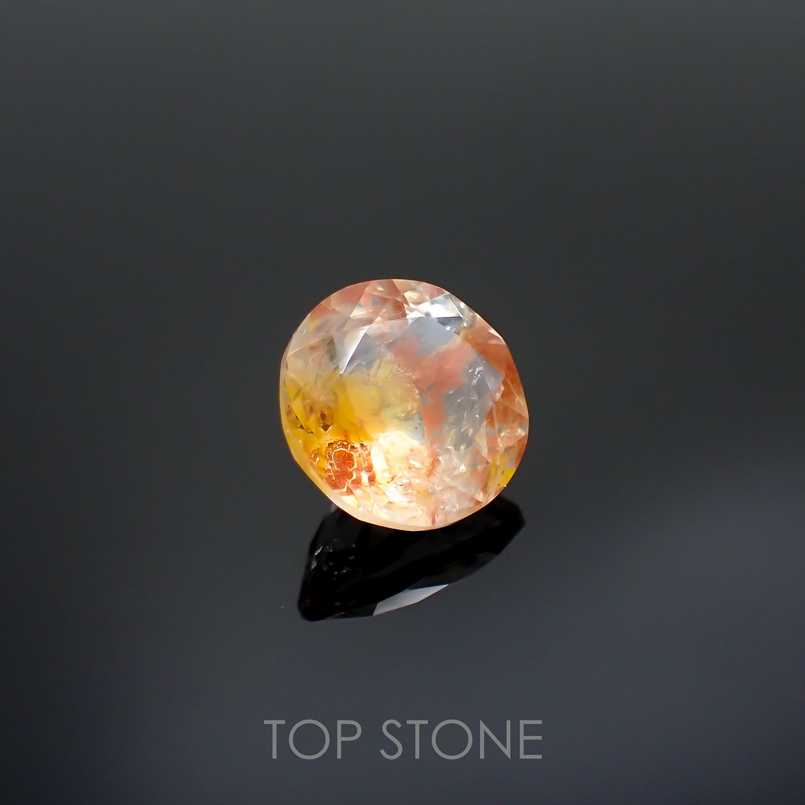 オーロラクォーツ ブラジル・ミナスジェライス産 3.64ct[220114365]10.2x10.2mm前後