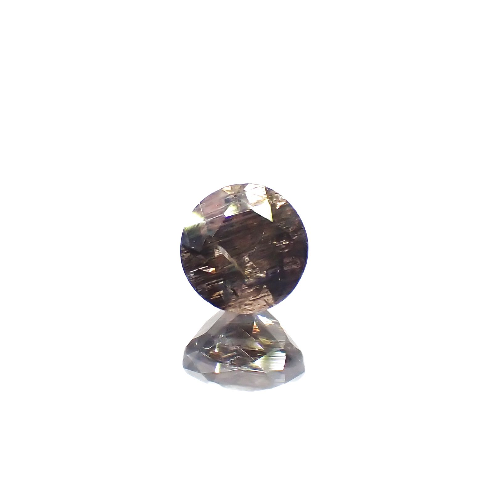 レインボースキャポライト ブラジル産 0.45ct [240326859]4.8x4.8mm前後
