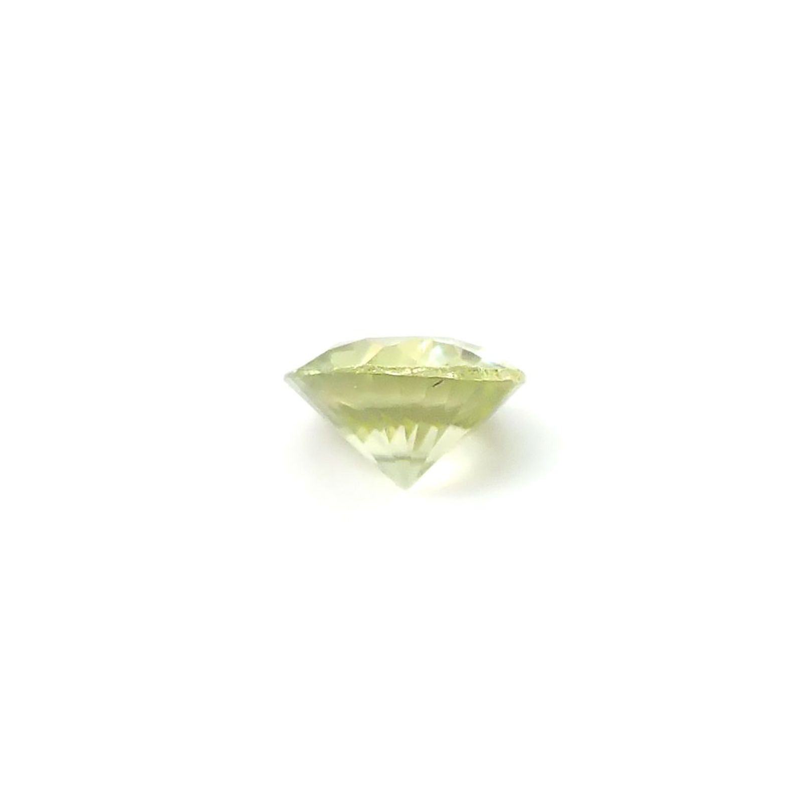 スフェーン(宝石名スフェーン)マダガスカル産 識別済 0.37ct / 4.6x4.5mm前後 [251231366]